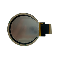 Layar LCD TFT IPS 2,1 inci 480*480 Resolusi Bulat 40 Pin SPI/RGB All View 300nit dengan Layar Sentuh CTP