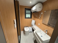 Maison mobile capsule spatiale avec cuisine et salle de bain Conteneur modulaire préfabriqué Petite salle capsule Maison capsule chinoise