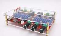 Placa amplificadora de potencia digital Tpa3116d2 Bluet 2,1 de alta potencia, decodificación de tarjeta TF, disco U, Dc12-24v