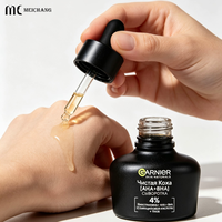Flacon compte-gouttes en verre noir mat de 30 ml avec bouchon sécurité enfant pour extraits végétaux