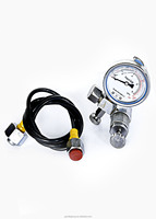 GOODB Pièces pour machines de construction Goupille de tige Marteau hydraulique Chargeur de gaz Compteur N2 Nitrogen Gas Charging Kit 42CrMo