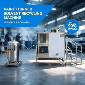 Máquina de Reciclaje Continuo de Solventes, Unidad de Recuperación de Alcohol y Xileno Sucio para Pintura, Recubrimientos y Periódicos - Product Image 1