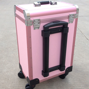 Maletín de Maquillaje Profesional LE, Maleta de Viaje con Ruedas de Gran Capacidad, Estuche Cosmético, Maletín con Ruedas para Belleza, Uñas, Tatuajes y Manicura - Product Image 4