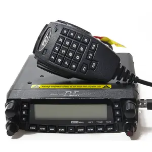 TYT TH-9800 פלוס רביעיית להקה 50W רדיו תחנת רדיו ניידת לרכב מכשיר קשר עם אנטנת רביעיית TYT TH9800 מקורית TH 9800