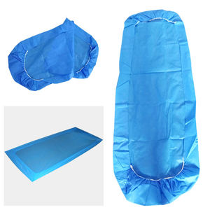 Draps de <span class=keywords><strong>protection</strong></span> jetables noirs élastiques et imperméables certifiés CE de qualité médicale pour tables de spa, tables de <span class=keywords><strong>massage</strong></span> et fauteuils de tatouage - Product Image 4