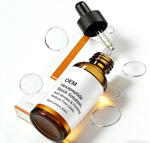 Sérum Visage <span class=keywords><strong>Anti</strong></span>-Âge Réparateur au Peptide de Cuivre Bleu, Collagène et Acide Hyaluronique en Capsules – Marque Blanche - Product Image 1