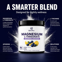 Poudre de L-Thréonate de Magnésium Qbioflex OEM/ODM, Complément de Magnésium, Poudre d'Apigénine pour le Soutien du Sommeil des Adultes