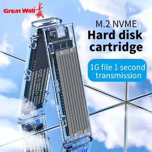 Greatwall Nvme M.2 ổ đĩa trạng thái rắn bao vây bên ngoài 10Gbps USB-C/USB-A + M/M + B cổng <span class=keywords><strong>PC</strong></span> trường hợp 2230/2242/2260/2280 vỏ cứng - Product Image 2