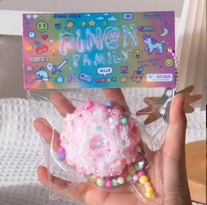 Giocattolo Antistress Personalizzato a Forma di Ciambella in TPR, Morbido e Lento nel Risalire, Regalo Novità per Bambini e Amici - Product Image 6