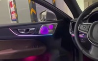 Kit d'éclairage LED d'ambiance Cardoo pour Volvo XC60 2018-2025 – Panneau dynamique coloré pour haut-parleurs et éclairage intérieur de voiture
