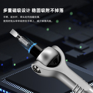 40 In 1 Ratchet <b>Screwdriver</b> Set With Phillips Flathead Bits For Household Repair And Diy Projects - Product Image 2
