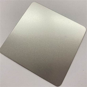 Disesuaikan 301 <span class=keywords><strong>304</strong></span> 430 Sandblasted Pvd lapisan warna desain baja nirkarat lembaran logam untuk dekorasi papan - Product Image 1