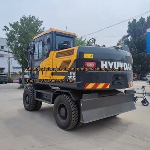 Excavadoras de Ruedas Coreanas de Alta Calidad Hyundai HW155W en Buen Estado, Excavadora de Ruedas de 15 Toneladas en Venta - Product Image 2