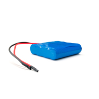 Batterie lithium-ion certifiée UL2054 CB UN38.3 CE 18650 14.8V 2600mAh 4S1P 38.48Wh avec circuit de protection et fils