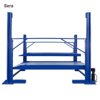 Pont élévateur hydraulique Sera à deux colonnes et un cylindre pour garages et systèmes de stationnement de voitures, 2700 kg, Remise directe usine 2019