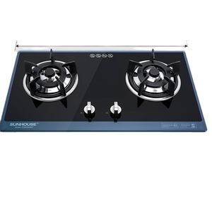 Qualité supérieure Meilleur service Cuisinière à gaz Cuisinière à gaz Table de cuisson à gaz intégrée sur plaque de cuisson en verre de l'usine du Vietnam - Product Image 1