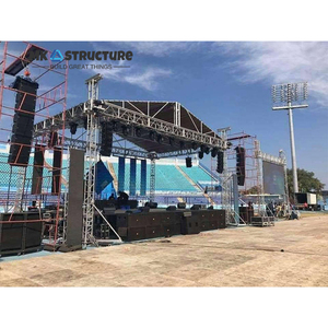 Structure de scène <span class=keywords><strong>en</strong></span> aluminium de haute qualité pour concerts et mariages, et structure de toit pour éclairage de scène, à vendre - Product Image 2