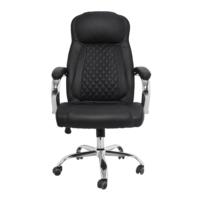 Chaises de luxe ergonomiques en cuir à dossier haut pivotant pour bureau à domicile élévatrice inclinable chaises confortables de luxe