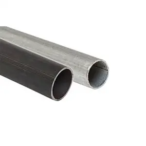 Good Price ERW Hollow Tube Iron Pipe 6 Meter Welded Steel Pipe Round Erw Black Carbon Steel Pipe