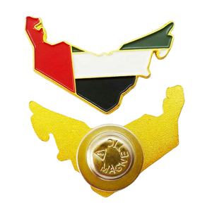 Broche aimantée en métal et émail en forme de ruban, 1 pièce, prix d'usine, drapeau des unis, colorée - Product Image 4