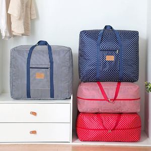 Sac de rangement pour vêtements et couettes de grande capacité pour la maison, en tissu Oxford, avec fermeture éclair, pour les voyages et l'organisation - Product Image 2