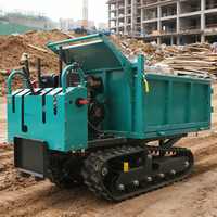 Dumper Truck Preis Small Crawler Transporter Diesel Selbst laden der Mini Dumper Crawler Carrier zu verkaufen