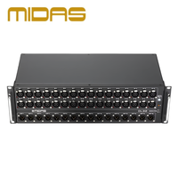 Boîtier de scène numérique MIDAS DL32 32 canaux, 32 préamplis micro MIDAS PRO, 16 sorties XLR, 2 ports AES50, alimentation fantôme 48V