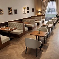 Mobilier de restaurant moderne, table et chaises de restaurant, table et chaises de café, bancs de restaurant, table à manger et chaises de salle à manger