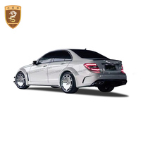 Kit carrosserie style série noire 2012-2014 an pour voiture 4 portes bens classe c w204