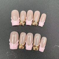 Haute qualité à la main ongles Long cercueil forme modélisation tridimensionnelle vente chaude usine en gros réutilisable