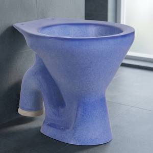 WC monobloc en céramique noir mat de style européen avec siphon en S pour salle de bain (vente en gros) - Product Image 3