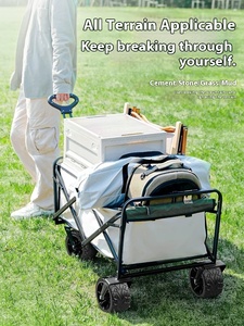 Petite voiture <span class=keywords><strong>de</strong></span> pêche portable pliable coulissante pour bébé pour <span class=keywords><strong>la</strong></span> maison Nouvelle roue large pour le <span class=keywords><strong>camping</strong></span> en plein air Stall Express OEM Support personnalisé - Product Image 4