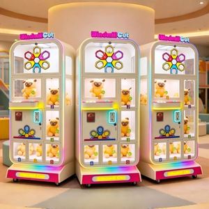 เครื่องเกมตัดกระดาษรูปกังหันลมแบบหยอดเหรียญ แจกตุ๊กตา สำหรับห้างสรรพสินค้าและสนามเด็กเล่น - Product Image 4