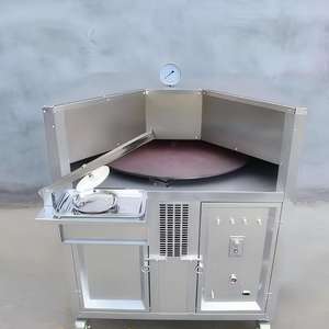 เตาอบแก๊สแบบพกพา สแตนเลส หมุนอัตโนมัติ สำหรับอบขนมปังอาหรับ งาดำ ตอร์ติญ่า พิต้า <span class=keywords><strong>แพน</strong></span><span class=keywords><strong>เค้ก</strong></span> - สำหรับเชิงพาณิชย์ - Product Image 3