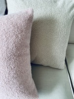 Innermor luxe multicolore Floral Boucle tissu Teddy laine d'agneau canapé housse de coussin décor à la maison Boho Style jeter oreiller