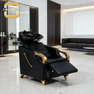 Cama <span class=keywords><strong>de</strong></span> Masaje Eléctrica <span class=keywords><strong>de</strong></span> Lujo con Lavabo <span class=keywords><strong>de</strong></span> Cerámica y Ajuste <span class=keywords><strong>de</strong></span> Ángulo en el Respaldo, Silla <span class=keywords><strong>de</strong></span> Barbero para Spa - Product Image 2