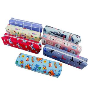 Wholesale Low Moq Digital Printing Kids Pencil Case/Pouch Cotton <b>Canvas</b> Zipper Custom Bv-Pc05 - Product Image 3
