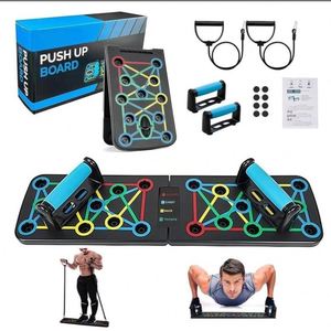 Tabla de Flexiones Plegable Multifuncional para Entrenamiento de Músculos del Pecho en Casa, Equipo de Fitness, Tabla de Ejercicios, Kit de Ayuda para Entrenamiento - Product Image 1