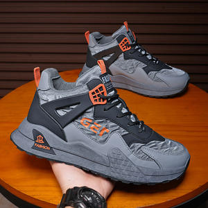 Zapatos deportivos de suela gruesa y elegantes para hombre, versátiles para todas las ocasiones, zapatos casuales de caña alta para jóvenes, zapatos para correr. - Product Image 4