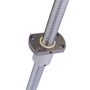 Vite a ricircolo di sfere GS Hiwin C3 C5 C7 di precisione 0802 per CNC, vite di trasmissione 100mm, dado verde in acciaio inossidabile 1604 - Product Image 3