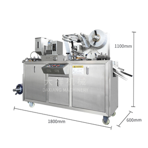 DPP-115 tốc độ cao hoàn toàn tự động máy tính bảng viên nang bao bì thuốc ngang nhỏ máy đóng gói vỉ - Product Image 2