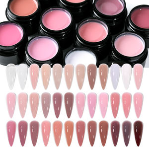 Gel Akrilik Pembangun Kuku Hard Gel Ekstensi Kuku Jelly UV Gel Private Label <span class=keywords><strong>Pink</strong></span> 30ml 108 Warna Bebas Hema - Product Image 4