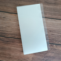 Portefeuille en plastique transparent givré personnalisé Y&G A6 avec séparateur de billets, 6 onglets, lot de rangement d'argent, enveloppe à billets à onglets sans trou