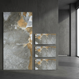 Carreaux de porcelaine sculptés design Arezzo Ivory 1200x600mm, élégants, grand format, pour revêtement de sol intérieur - Product Image 2