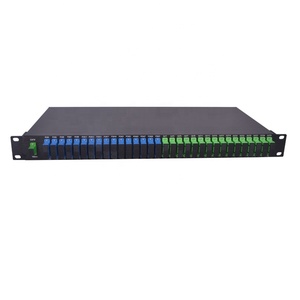 1U Rack mount <span class=keywords><strong>wdm</strong></span> <span class=keywords><strong>Pon</strong></span> mô-đun 1310 1490 với 32 cách quang Splitter cho CATV 1550nm - Product Image 1