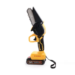 New Model 4/6inch Professional Handheld Portable Cordless parkside chains Electric Chain Saw