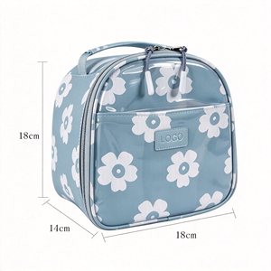 Sac à lunch isotherme en Tyvek pour enfants, idéal pour l'école, les voyages, le camping, les pique-niques - 7L 18x14x18cm, écologique - Product Image 5
