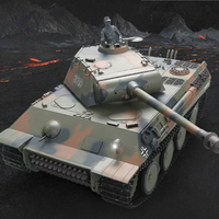 Henglong-modelo de tanque de radiocontrol 1/16, Pantera alemana, 3819-1