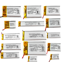 Batterie Li-Ion BIS 3.7V 40mAh 140mAh 230mAh 300mAh 600mAh Batterie rechargeable Li-po Batterie au lithium pour mini écouteurs TWS Souris