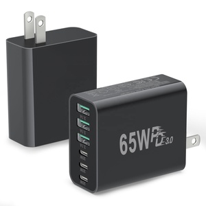 Hnt 65W pd3.0 sạc nhanh chúng tôi/EU Cắm 6 cổng sạc nhanh CE FCC chứng nhận điện thoại di động sạc Adapter - Product Image 4